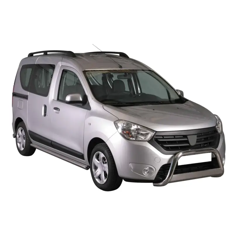 Nur Für Kurze Zeit Frontbügel Frontschutzbügel für Dacia Dokker 2012-2017 ø63mm Stahl Silber Schutz