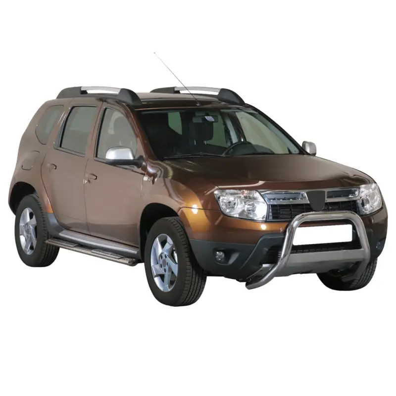 Frontbügel Frontschutzbügel für Dacia Duster 2010-2017 ø63mm Stahl Silber Schutz Neue Kollektion