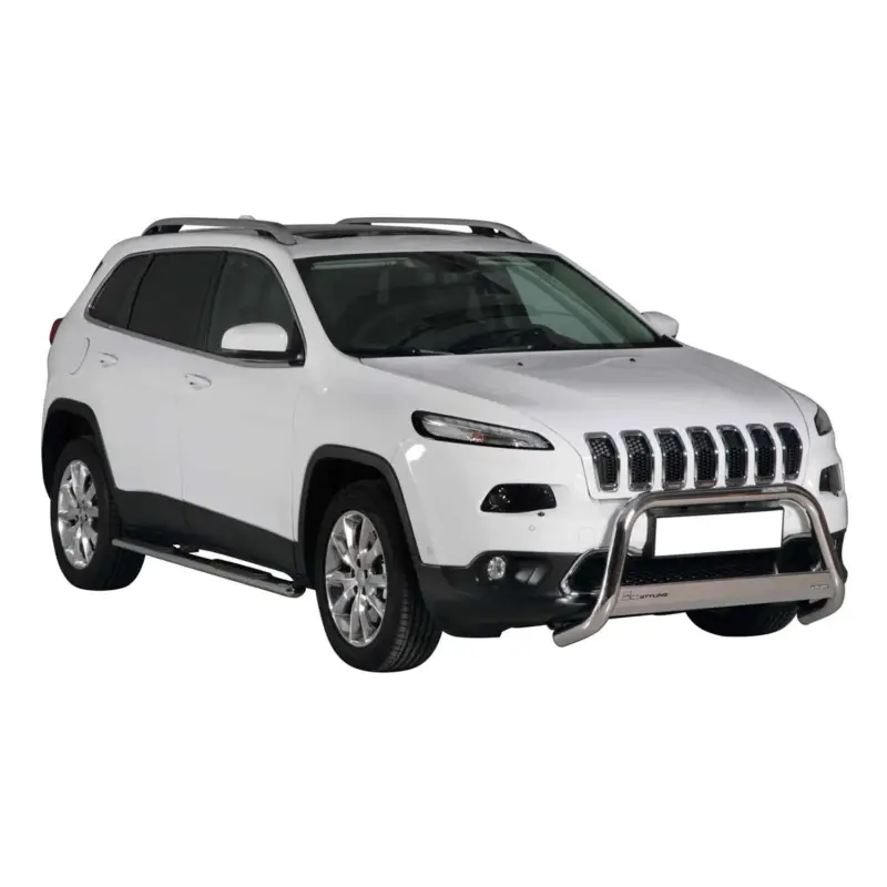 Preiswert Frontbügel Frontschutzbügel für Jeep Cherokee 2013-2018 ø63mm Stahl Silber