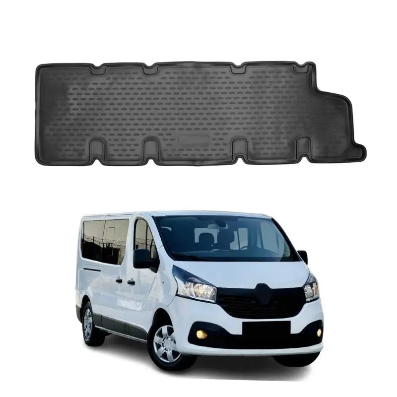 Neue Ware OMAC Gummimatten Fußmatten für Renault Trafic 2014-2026 TPE Automatte Schwarz 1x