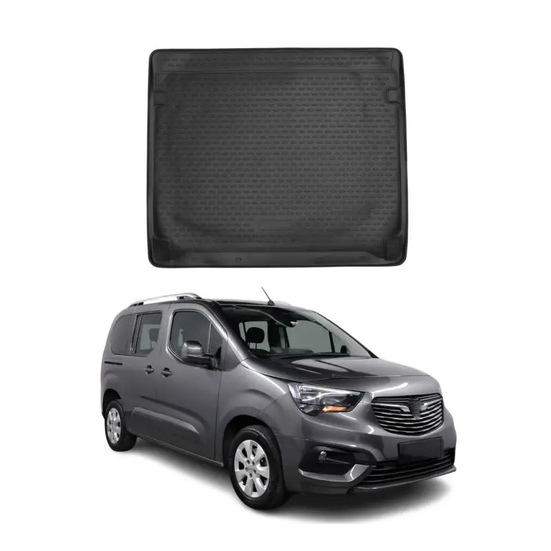 Kofferraummatte Kofferraumwanne für Opel Combo-e Life 2019-2026 Gummi TPE Abverkauf