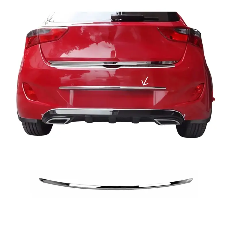 Billig Heckleiste Stoßstangen Leiste für Hyundai i30 Schrägheck 2011-2017 Edelstahl