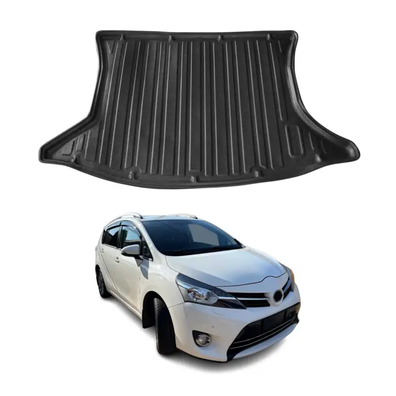 Billig Kofferraumwanne Laderaumwanne für Toyota Verso AR20 2009-2018 Gummi TPE Schwarz