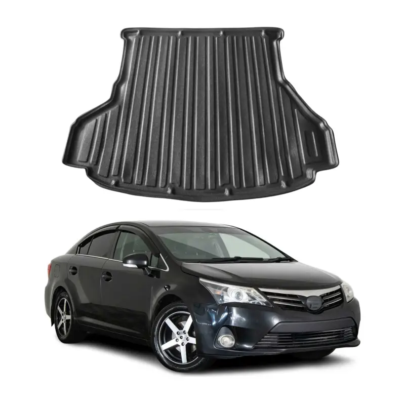 Kofferraumwanne Laderaumwanne für Toyota Avensis 2008-2018 Gummi TPE Schwarz Preisknaller