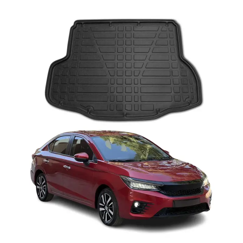 Neuheit Kofferraumwanne Laderaumwanne für Honda City 2020-2026 Stufenheck Gummi TPE