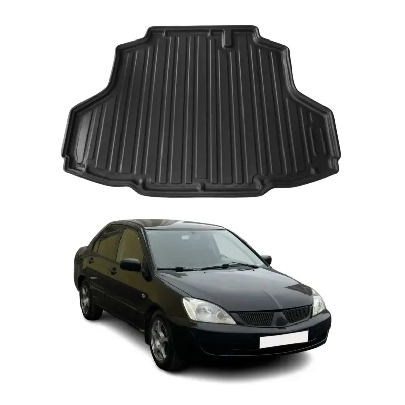 Beliebt Kofferraumwanne Laderaumwanne für Mitsubishi Lancer 2004-2007 Stufenheck Gummi