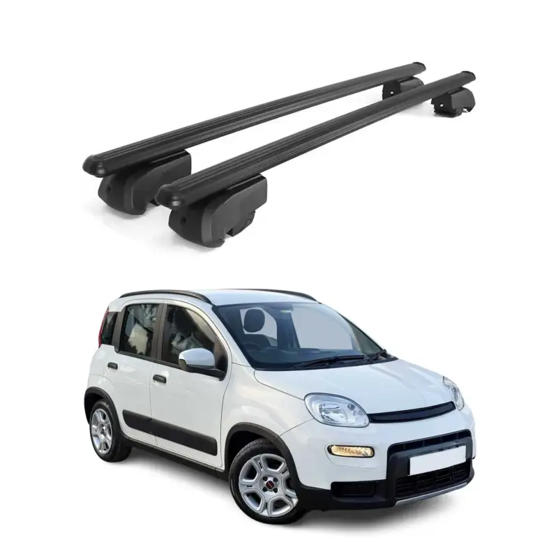 Dachträger Gepäckträger für Fiat Panda Cross Schrägheck 2012-2026 ABE 2x Billig