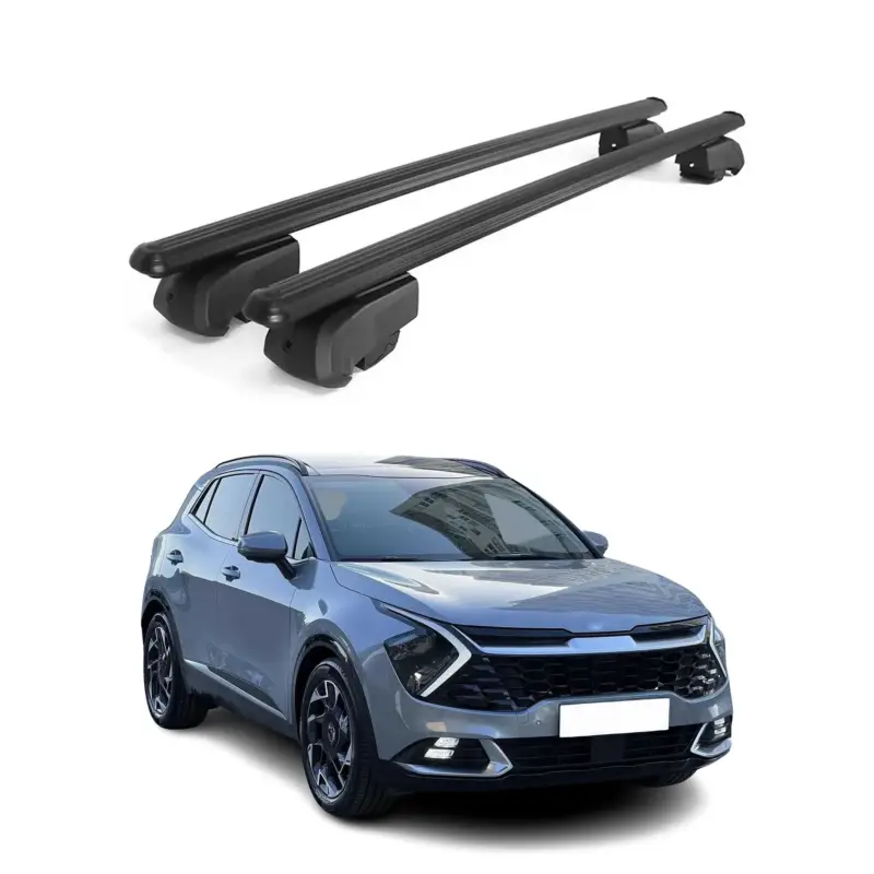 Abverkauf Dachträger Gepäckträger für Kia Sportage NQ5 2023-2026 ABE Aluminium Schwarz