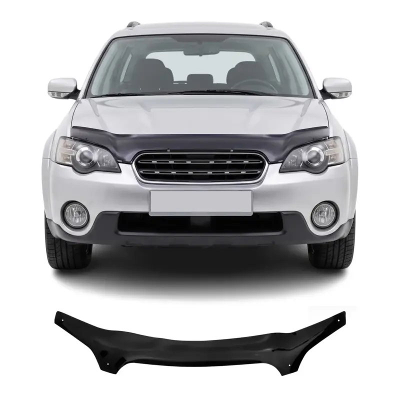 Beliebt Motorhaube Deflektor Insektenschutz für Subaru Outback 2003-2009 Dunkel