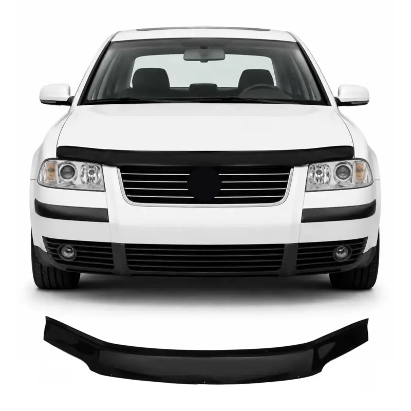 Motorhaube Deflektor Steinschlagschutz für VW Passat B5 GP 2000-2005 Schwarz Knallerangebot