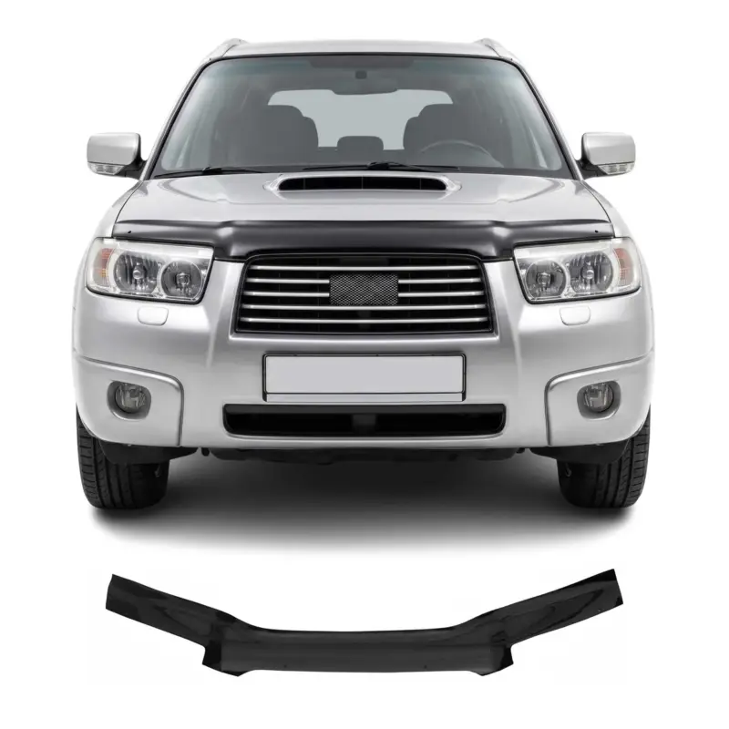 Motorhaube Deflektor Steinschlagschutz für Subaru Forester II 2006-2008 Facelift Mega-Angebot