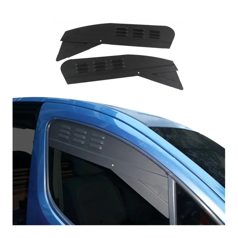 Meistverkauft Lüftungsgitter Be & Entlüftung für Citroen Berlingo 2008-2019 Alu Schwarz 2tlg