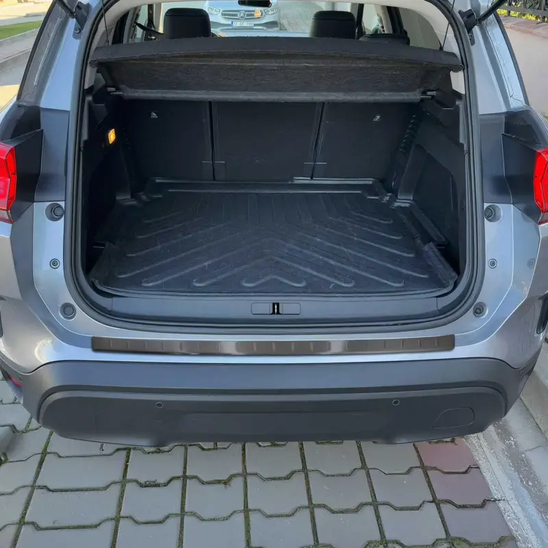 Beliebt Ladekantenschutz für Citroen C5 Aircross 2018-2025 Dunkel Chrom gebürstet