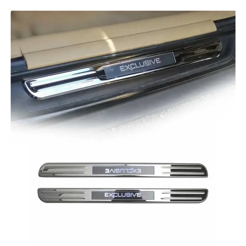 Saisonangebot Einstiegsleisten Exclusive für Chevrolet Aveo Stufenheck 2011-2026 Chrom 2x