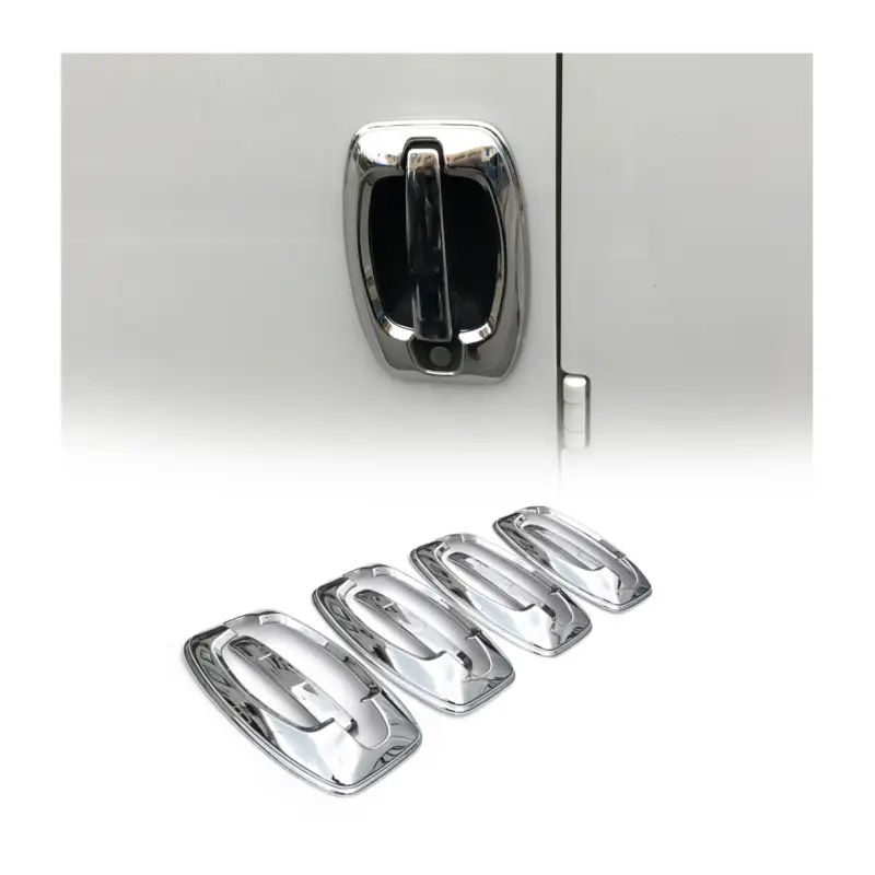 Türgriff Blende Türgriffkappen für Citroen Jumper 2006-2022 Chrom ABS Silber 8x Markenprodukt