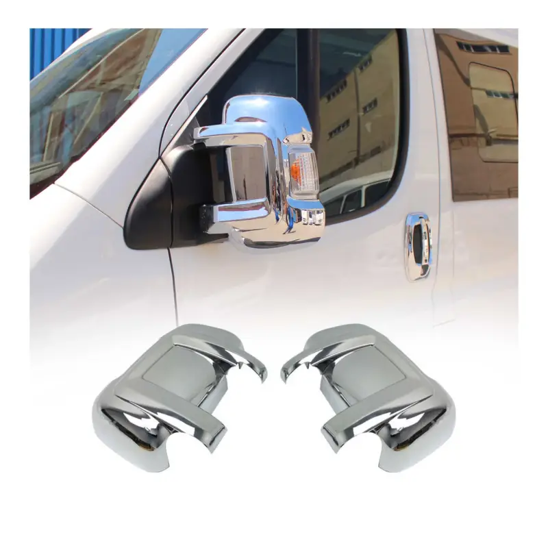Bestseller Spiegelkappen Spiegelabdeckung für Peugeot Boxer 2006-2020 Chrom ABS Silber 2tlg