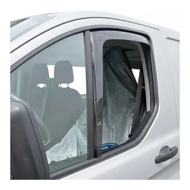 Windabweiser Regenabweiser für Ford Tourneo Custom 2012-2022 Dunkel Acryl 2tlg Super-Preis