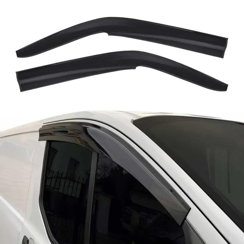 2x Windabweiser Regenabweiser für VW T6 T6.1 alle 2015-2022 Dunkel Acryl Top-Angebot