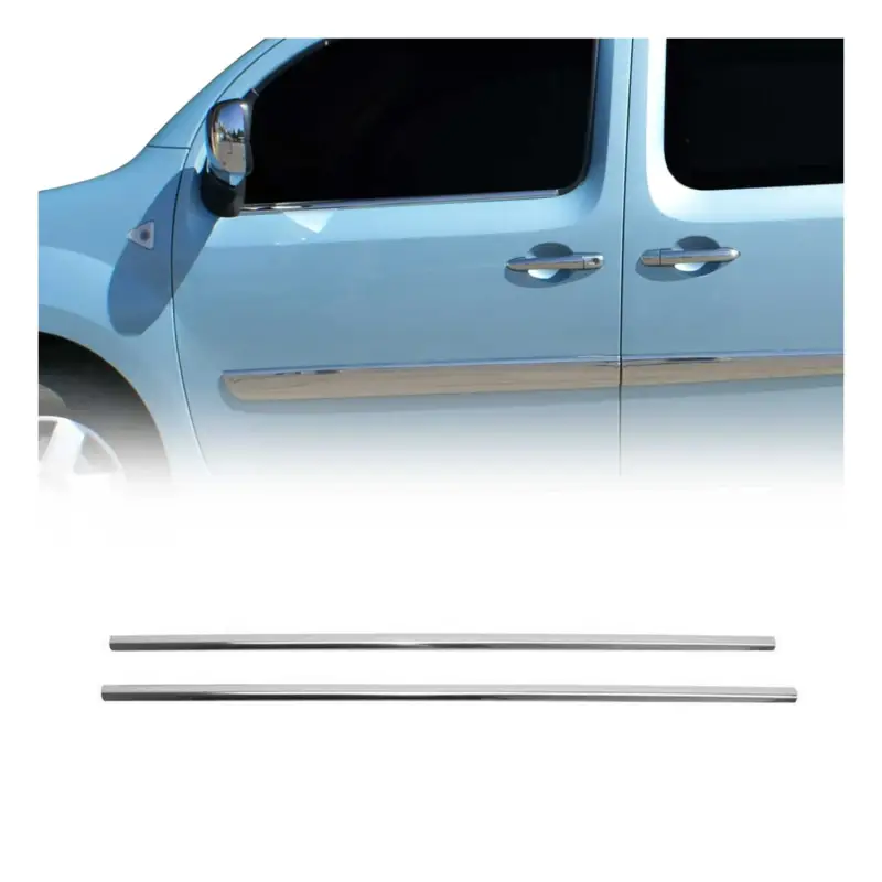 Fensterleisten Zierleisten für Mercedes Citan W415 2012-2021 Edelstahl Chrom 2x Jetzt Bestellen