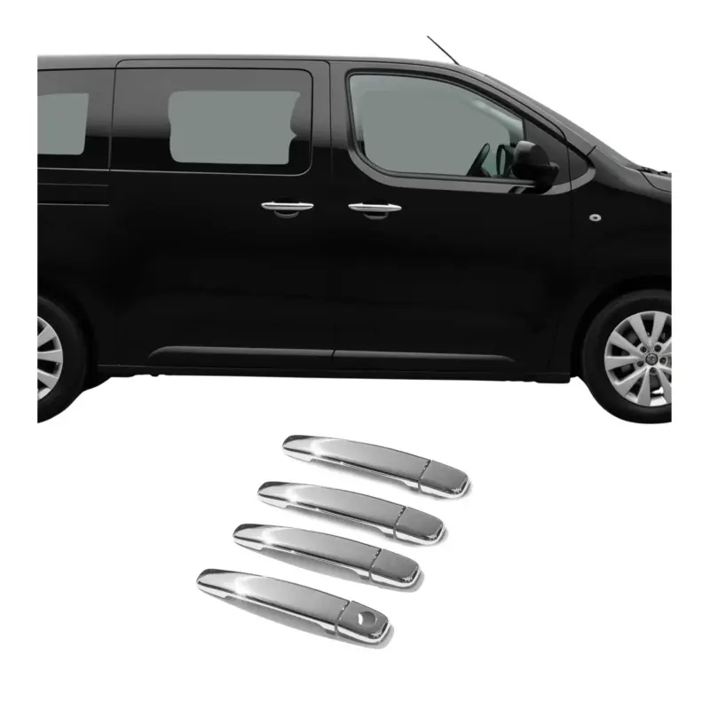 Bestpreis Türgriff Blende Chrom für Citroen C3 2002-2009 4-Tür Edelstahl 8x