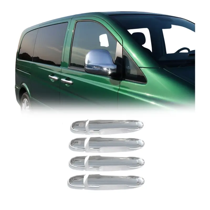 Chrom Türgriff Blende für Mercedes Vaneo 2002-2005 4-Tür Edelstahl 8tlg Markenware