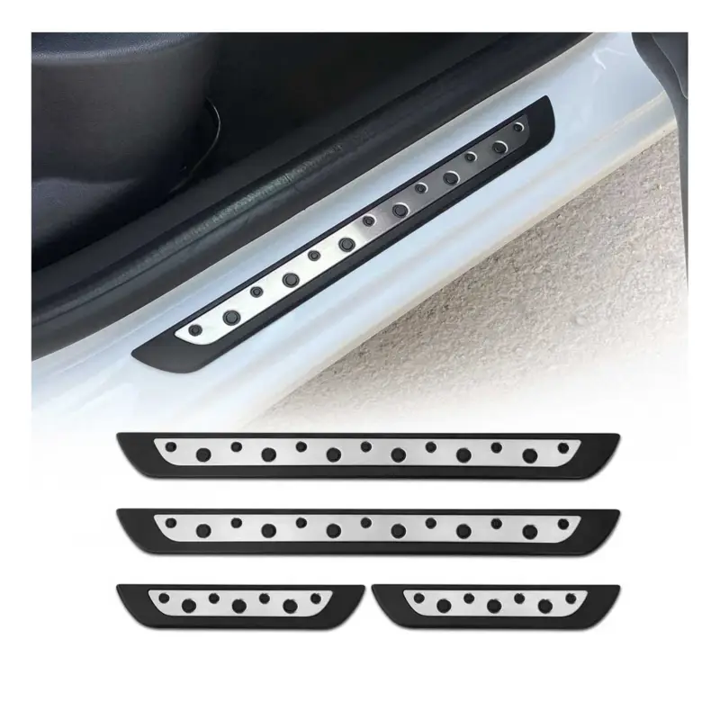 Einstiegsleisten Türschweller für Peugeot 508 2010-2018 Edelstahl Chrom 4tlg Geprüft