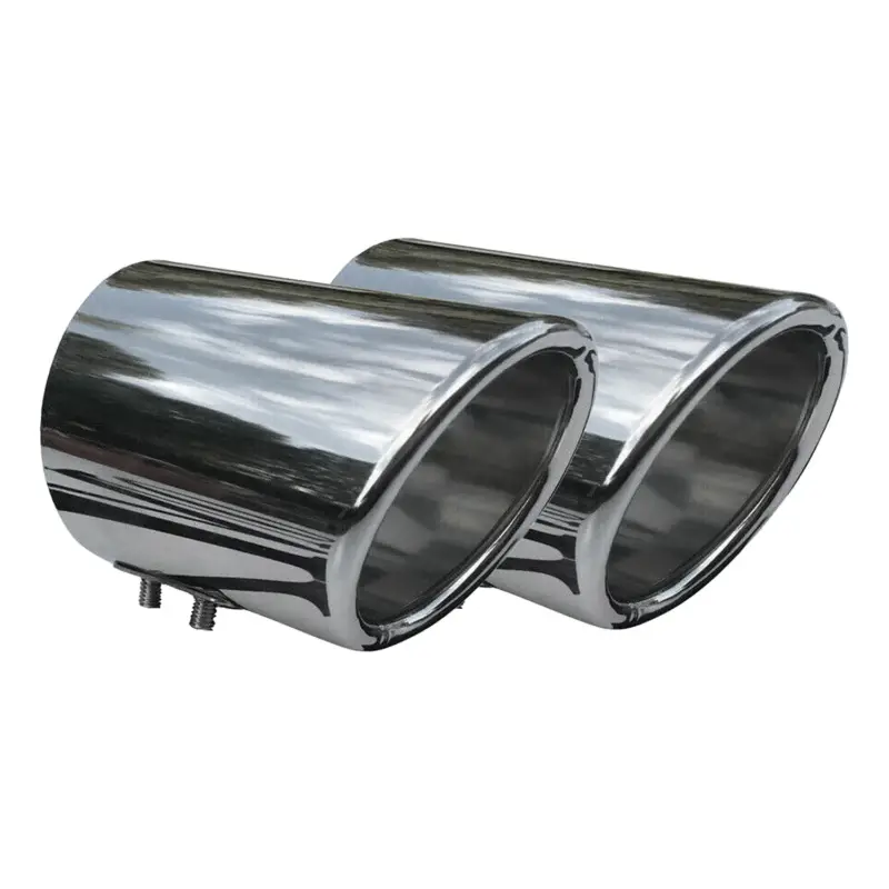 Auspuffblende Endrohr für VW Golf 2012-2019 Edelstahl Chrom 2tlg Knallerangebot