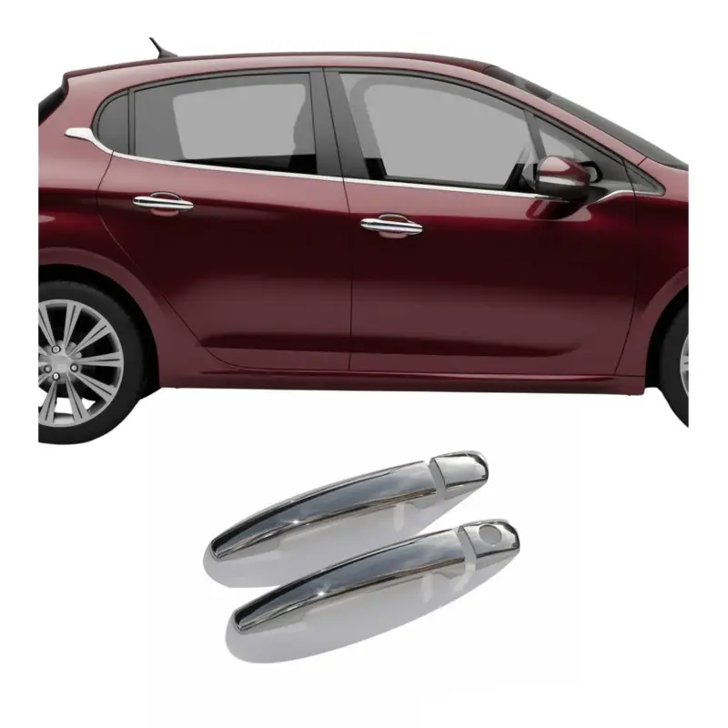 Chrom Türgriff Blende für Peugeot 308 CC 2007-2015 2-Tür Edelstahl 4tlg Mega-Angebot
