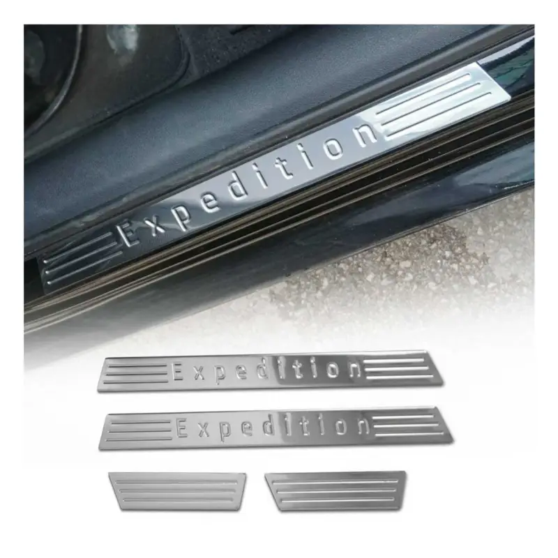 Online Kaufen Einstiegsleisten Türschweller Edition für Ford Fiesta Focus 1980-2026 Chrom 4x
