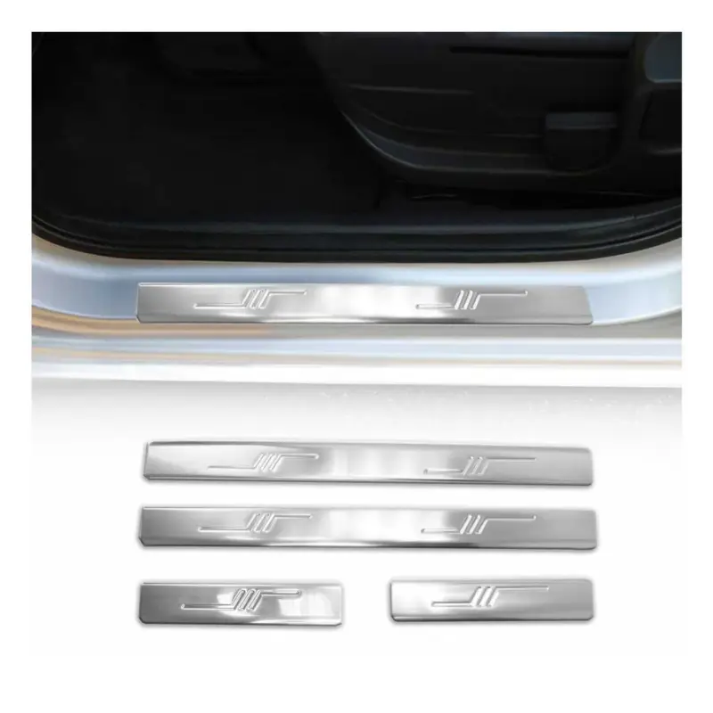 Versand Am Gleichen Tag Einstiegsleisten Türschweller für Toyota Avensis 2006-2018 Edelstahl Chrom 4tlg