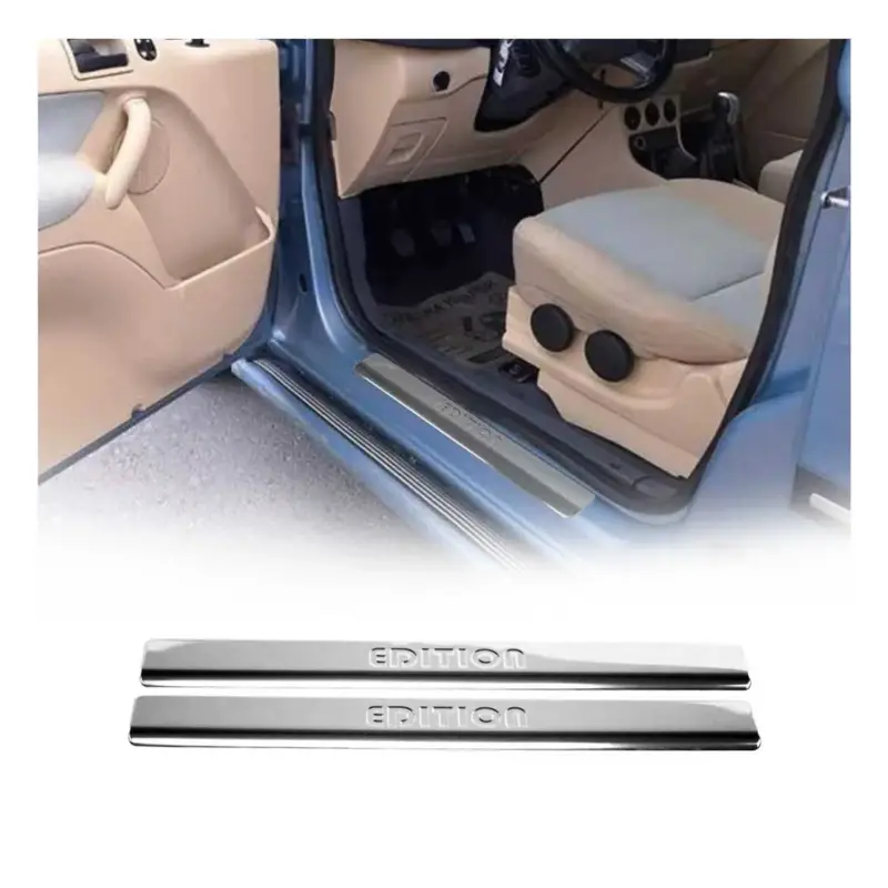 Aktuell Einstiegsleisten Türschweller Edition für Mitsubishi Colt 1980-2012 Edelstahl 2x