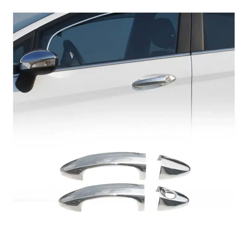 Chrom Türgriff Blende für Ford B-Max Van 2012-2017 2-Tür Edelstahl 4tlg Neu