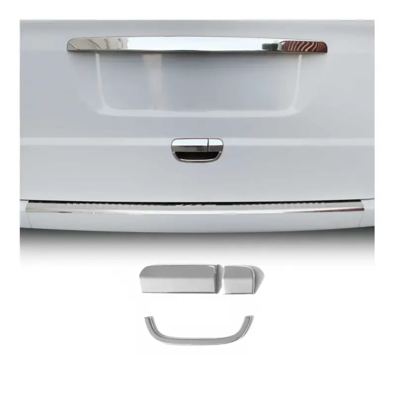 Billig Heckklappe Kofferraumöffner Griff für Mercedes Vito W639 2003-2014 Edelstahl 3x