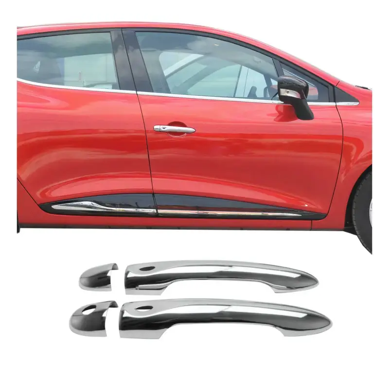 Chrom Türgriff Blende für Renault Zoe 2012-2021 2-Tür Edelstahl 4tlg Direkt Vom Hersteller