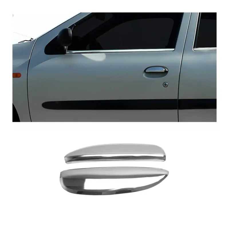 Chrom Türgriff Blende für Renault Megane 1995-2003 2Tür Edelstahl 2tlg Beliebt