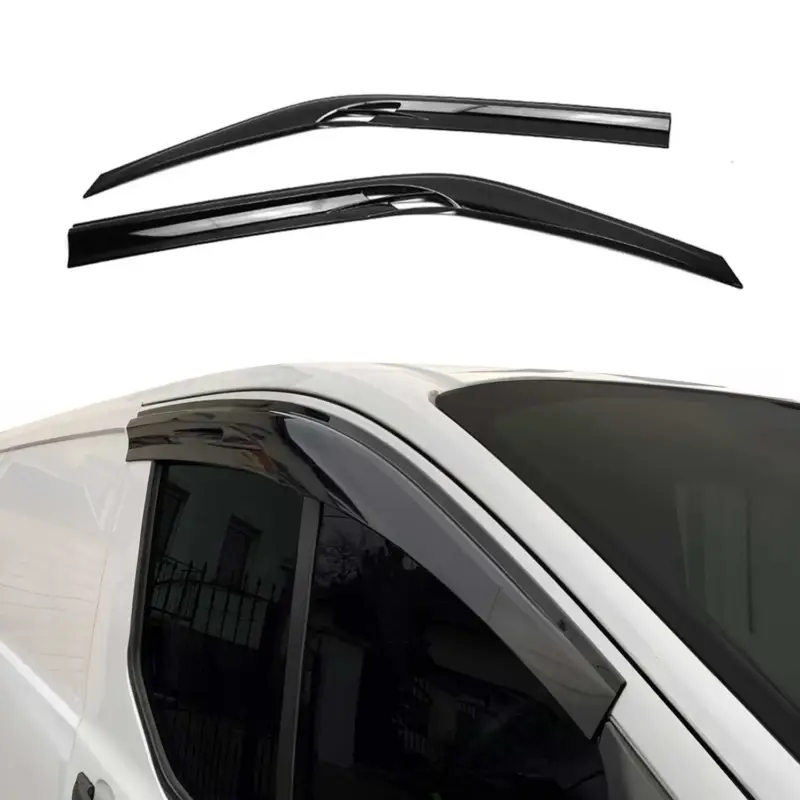 2x Windabweiser Regenabweiser für Mercedes Sprinter W907 W909 W910 Acryl Dunkel Highlight