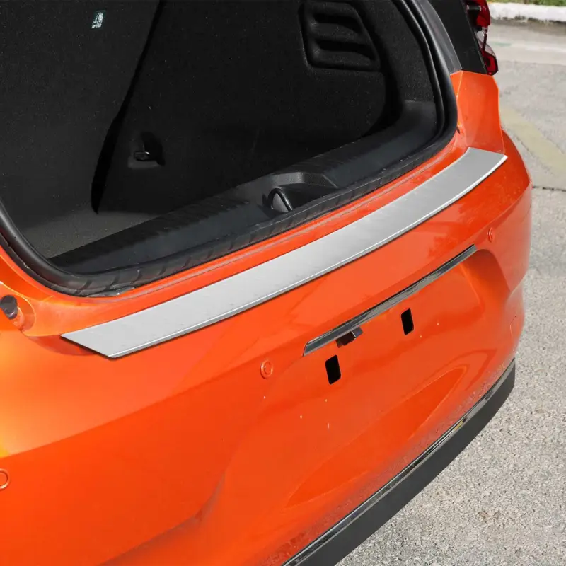 Ausverkauf Ladekantenschutz Stoßstange für Renault Clio V 2019-2025 Edelstahl gebürstet