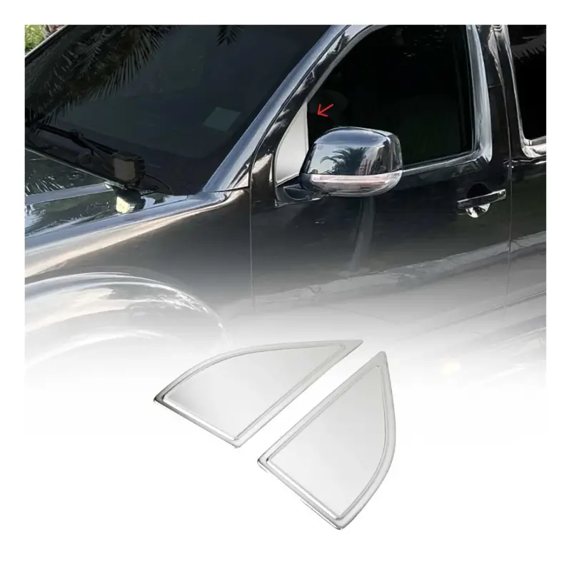 Bestseller Fensterdreieck Fensterleisten für Nissan Pathfinder 2005-2012 Edelstahl Chrom 2x