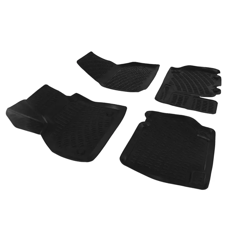 Aktuell Fußmatten 3D Gummimatten für Mercedes Citan 2012-2021 Gummi TPE Schwarz 4tlg