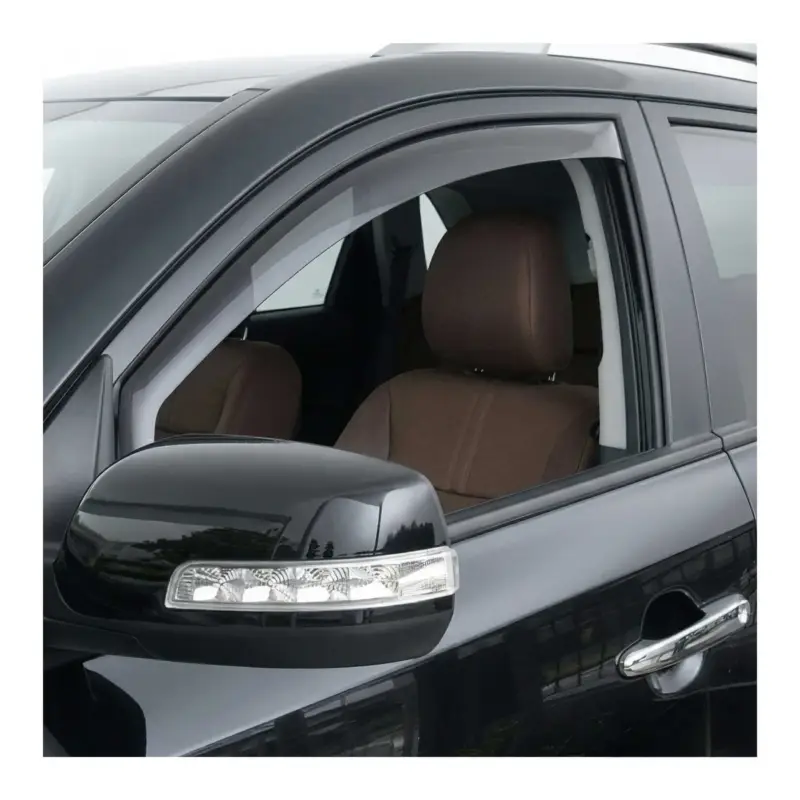 Highlight Windabweiser Regenabweiser für Suzuki SX4 2006-2014 Dunkel Acryl 2tlg