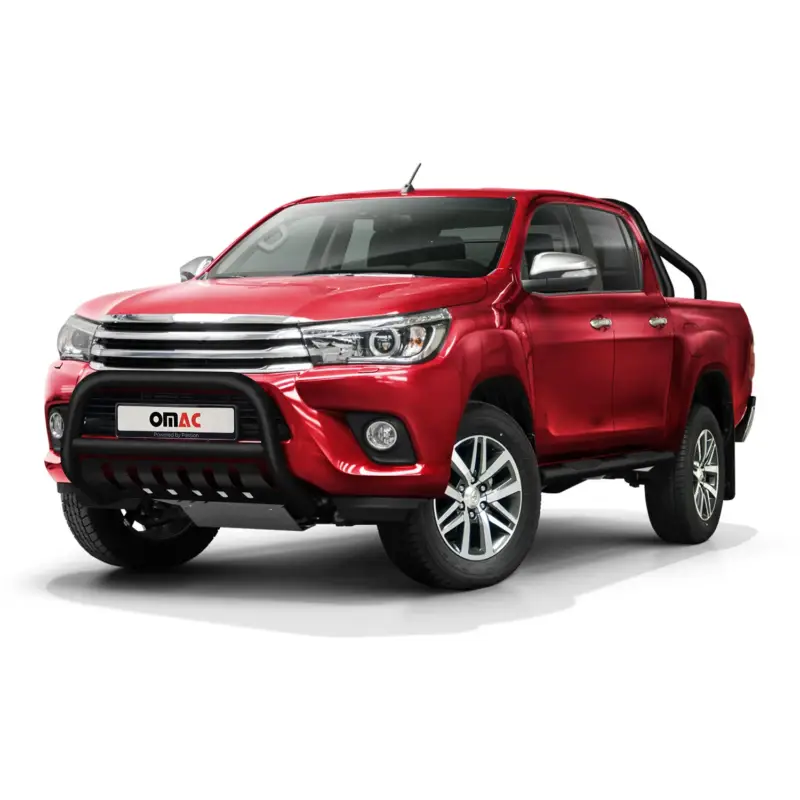 Stahl Frontschutzbügel für Toyota Hilux 2015-2019 mit ABE Schwarz Rammschutz Letzte Chance