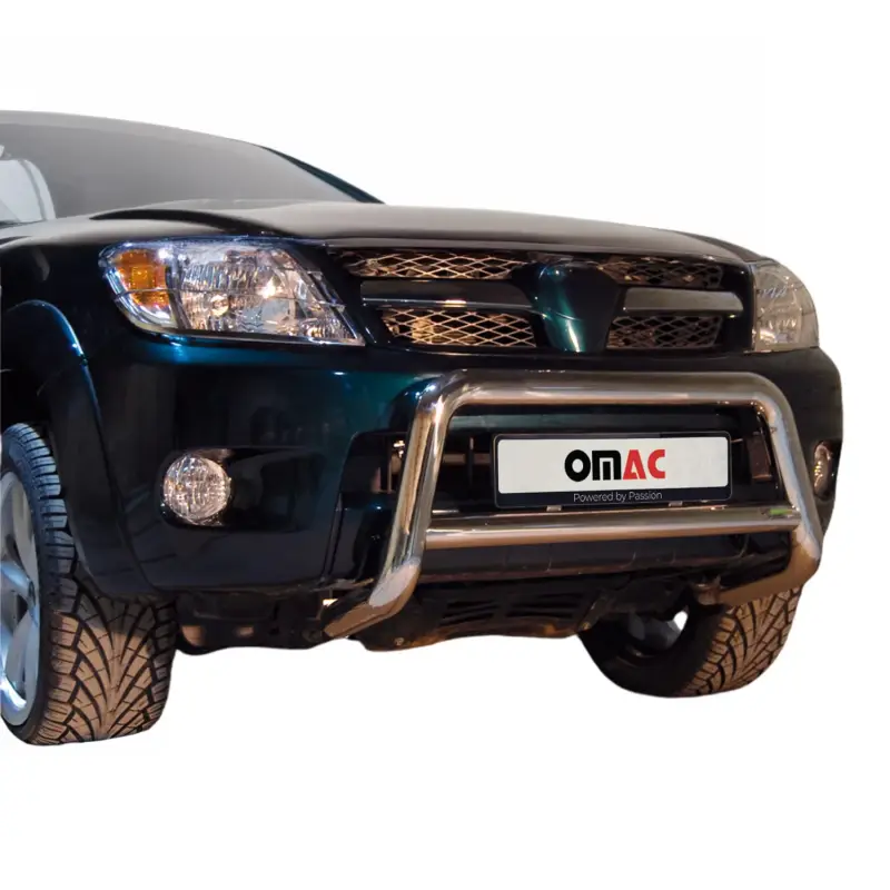 Frontbügel Schutz Frontschutzbügel für Toyota Hilux 2005-2015 Stahl ABE Silber Solange Der Vorrat Reicht