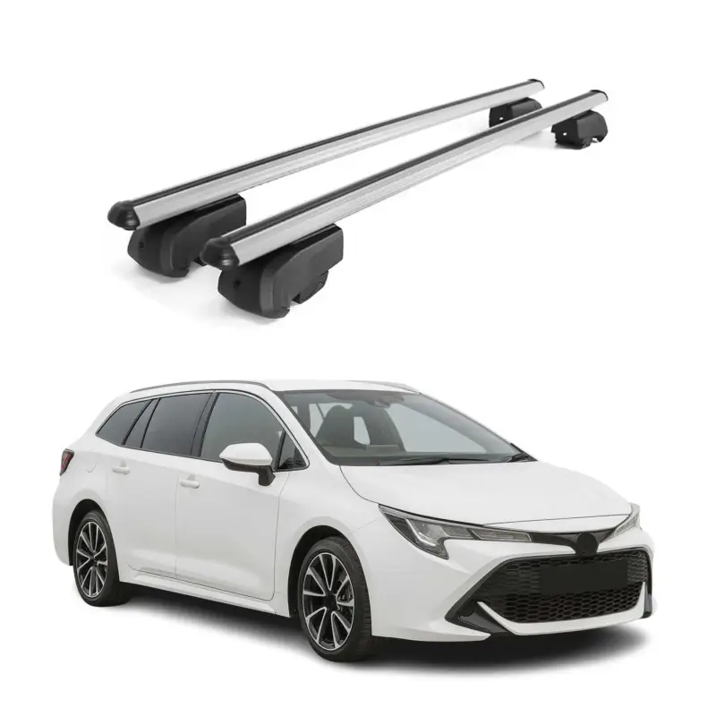 Dachträger Gepäckträger für Toyota Corolla Touring Sports 2019-2026 ABE Grau Rabatt