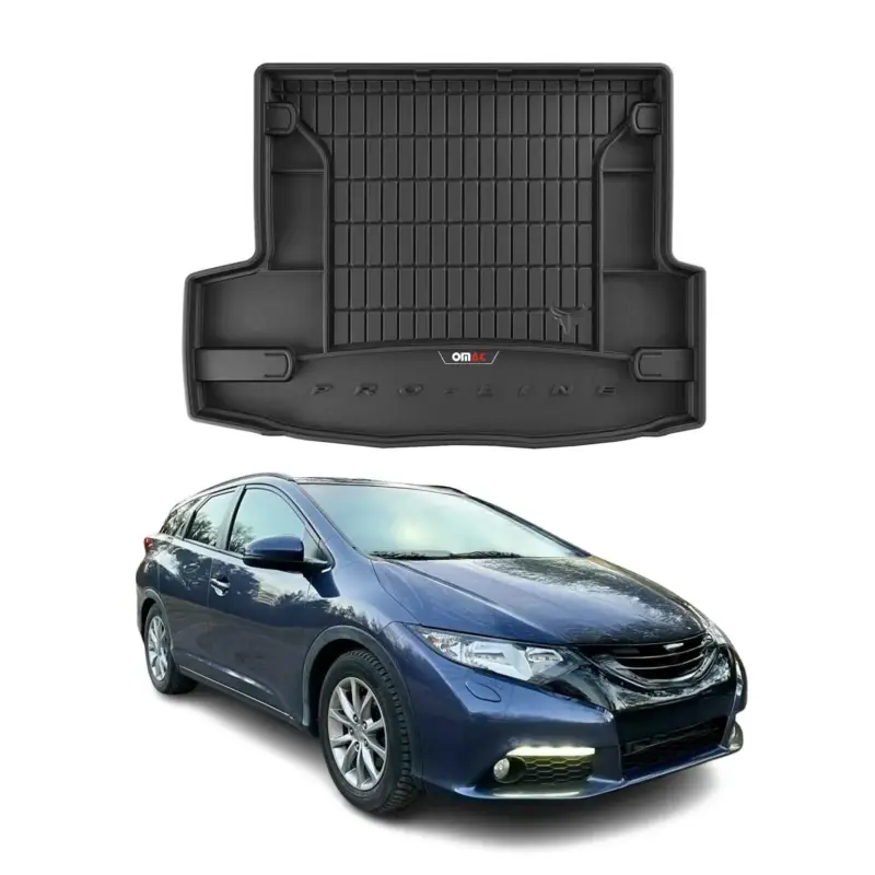 Top-Preis OMAC Gummi Kofferraumwanne für Honda Civic IX Tourer 2013-2016 TPE Laderaumwanne