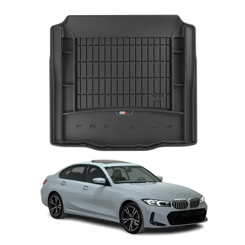 OMAC Gummi Kofferraumwanne für BMW 3er Limo G20 G80 2019-2026 TPE Schwarz Solange Der Vorrat Reicht