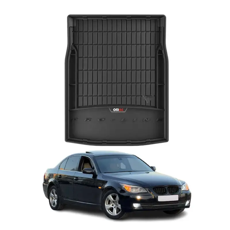 Letzte Chance OMAC Gummi Kofferraumwanne für BMW 5er M5 Limo E60 2003-2010 TPE Schwarz