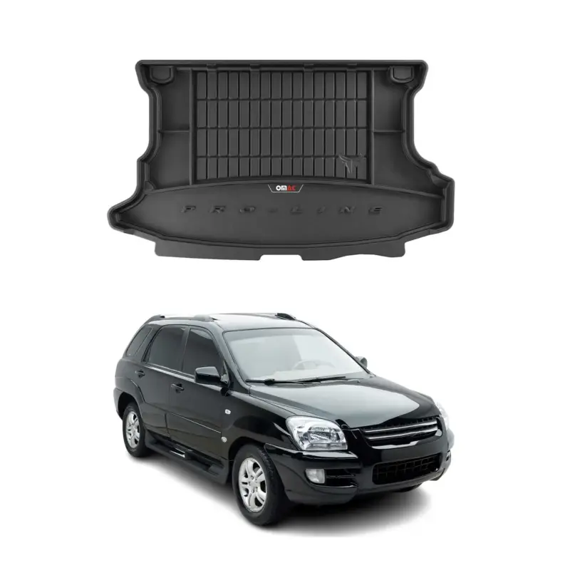 Aktuell OMAC Gummi Kofferraumwanne für Kia Sportage 2004-2010 TPE Laderaumwanne Schwarz