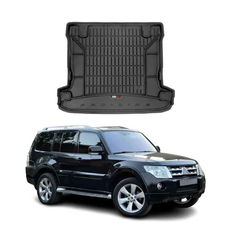 Ausverkauf OMAC Gummi Kofferraumwanne für Mitsubishi Pajero 2006-2021 TPE Laderaumwanne
