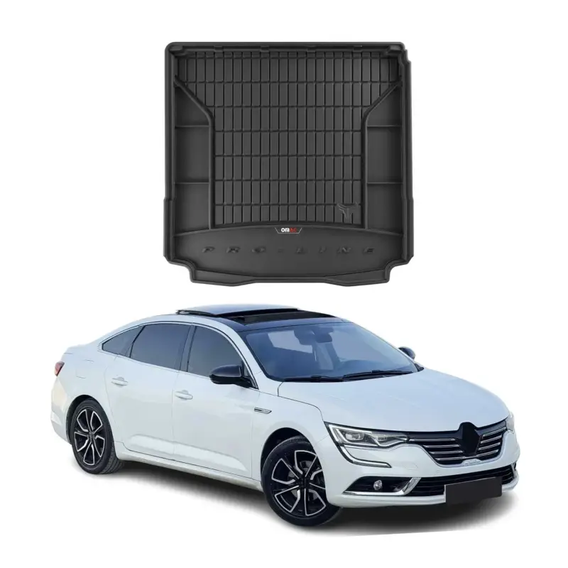 Ausverkauf OMAC Gummi Kofferraumwanne für Renault Talisman Grandtour 2015-2022 TPE Schwarz