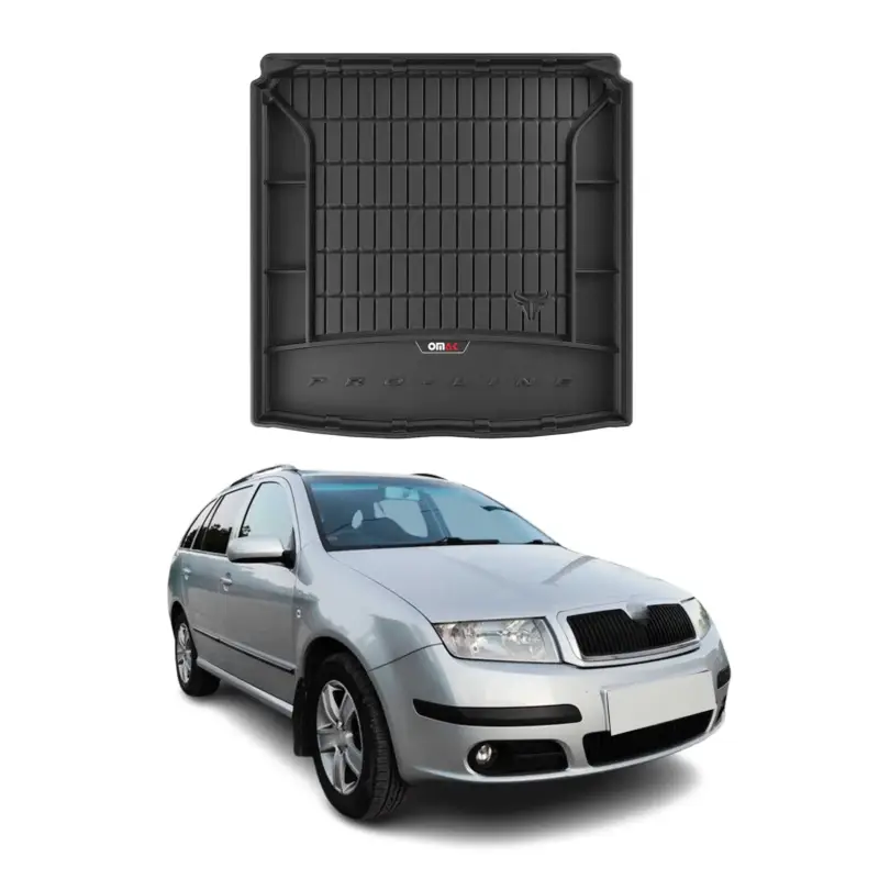 OMAC Gummi Kofferraumwanne für Skoda Fabia Kombi 1999-2007 TPE Laderaumwanne Jetzt Kaufen